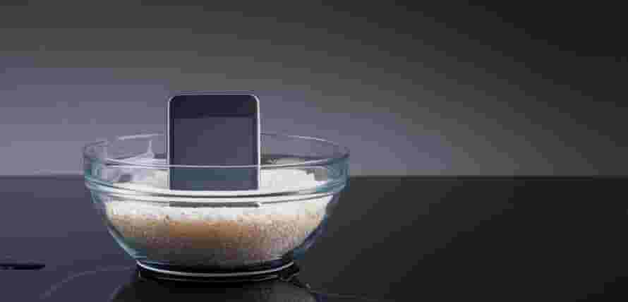 How Does the Phone in Rice Trick Actually Work?