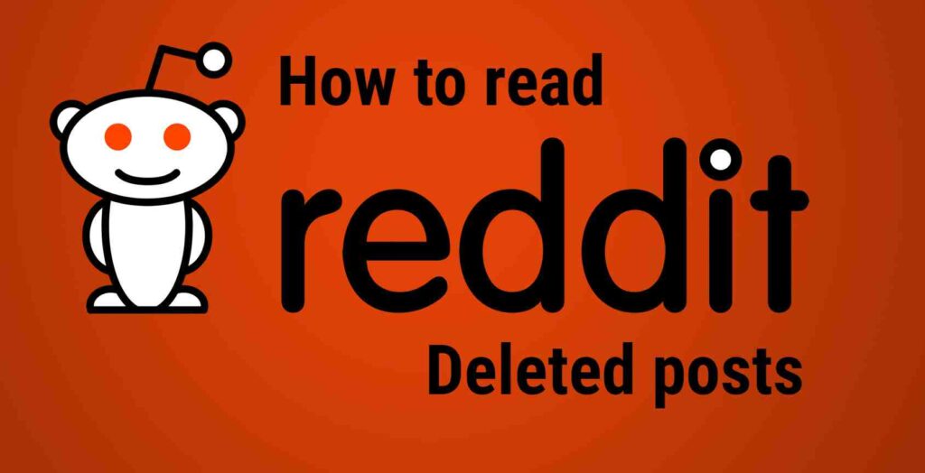 Deleted Reddit Post