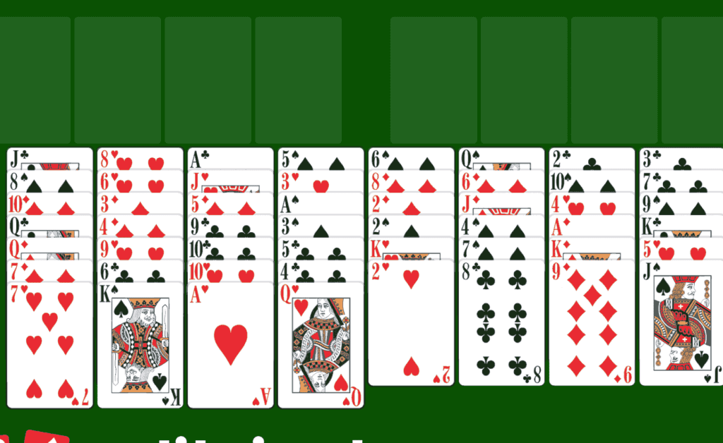 The AARP Solitaire Player's FreeCell game