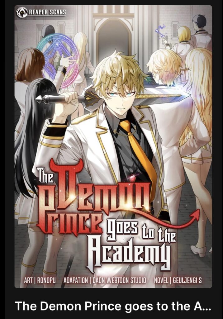 Synopsis of “The Demon Prince Goes To The Academy”